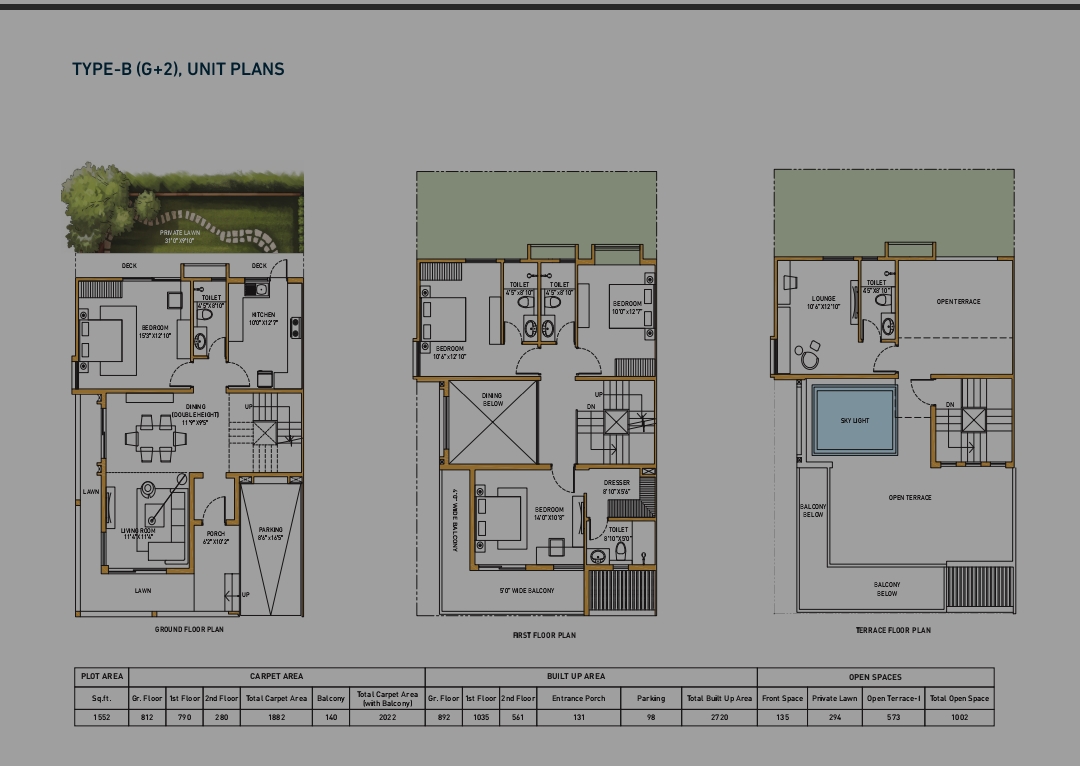 4 BHK Floor Plan