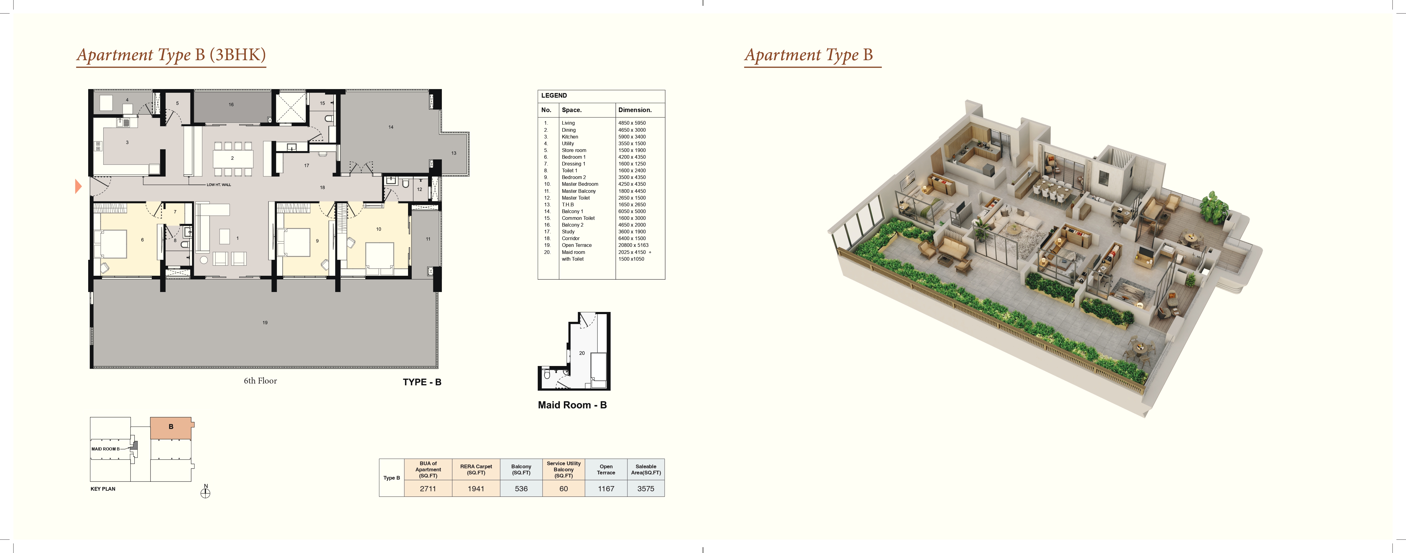 4BHK Floor Plan